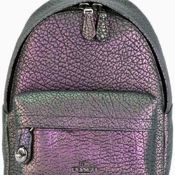 ***Rare*** Coach Oil Slick Backpack - Picture 2 of 7
